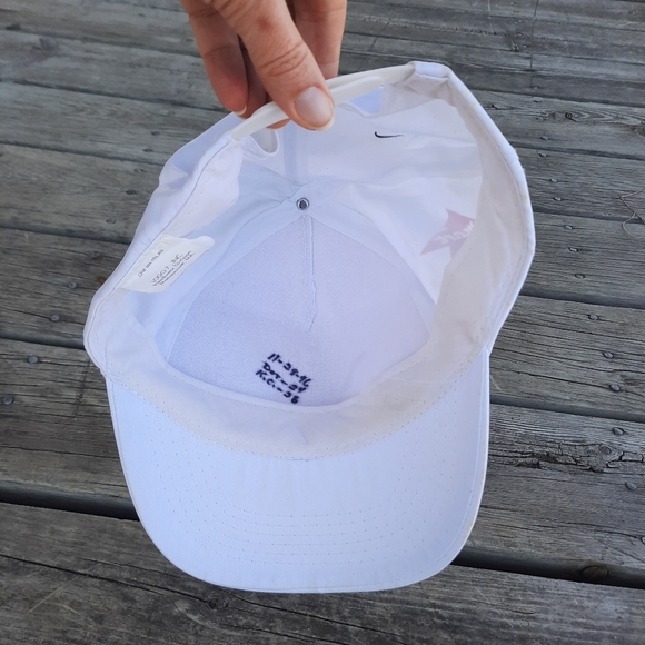 Vintage 90s Detroit Lions Kmart Promo Stadium Game Day White Trucker Hat *FLAWS* - Picture 14 of 16